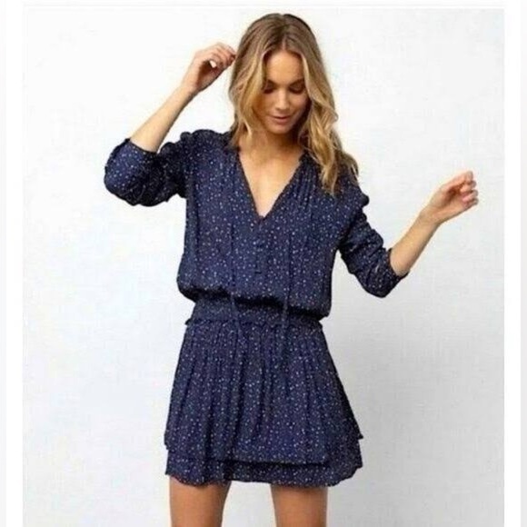 Rails Jasmine Print Dress in Navy Nova - Size M - Picture 11 of 11